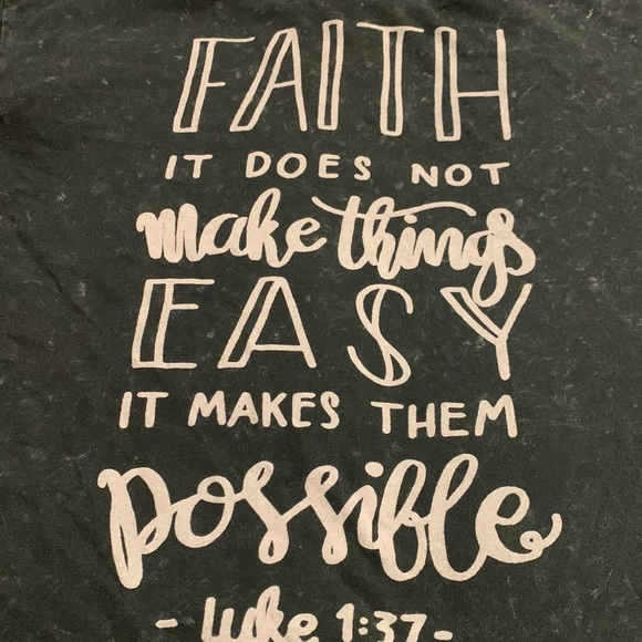 Selling a faith shirt - Picture 2 of 2